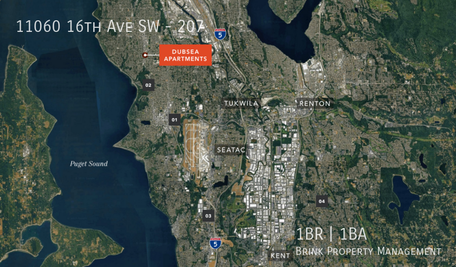 DubSea Apartments | Modern Apartment w/ In-Unit Laundry Available Now! property image