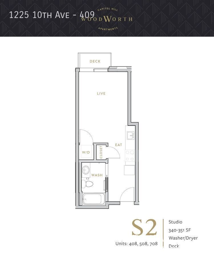 Live at The Woodworth - Classic & Cool Living in Capitol Hill property image