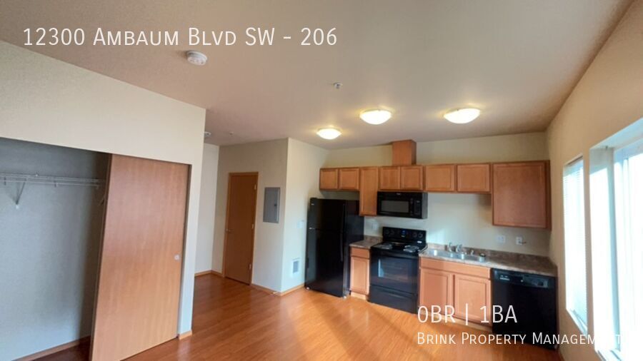 Ambaum Place | Modern Studio Home w/ In-Unit Laundry Available Soon! property image