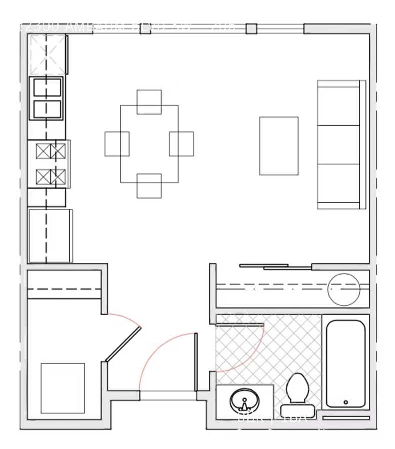 Ambaum Place | Modern Studio Home w/ In-Unit Laundry Available Soon! property image