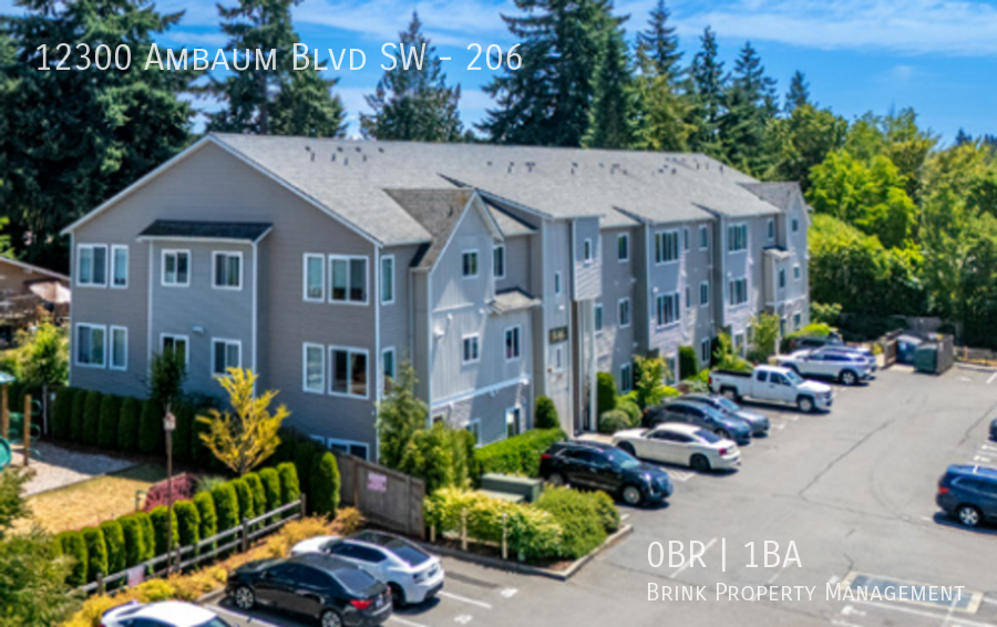 Ambaum Place | Modern Studio Home w/ In-Unit Laundry Available Soon! property image