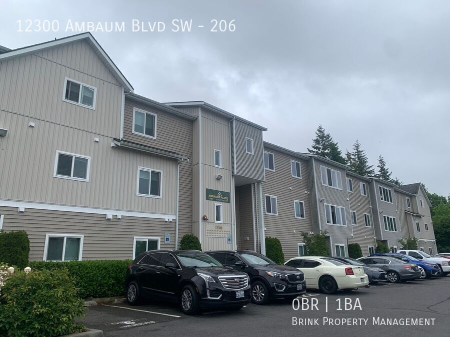 Ambaum Place | Modern Studio Home w/ In-Unit Laundry Available Soon! property image