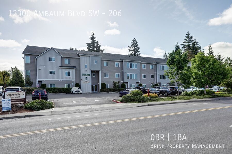 Ambaum Place | Modern Studio Home w/ In-Unit Laundry Available Soon! property image